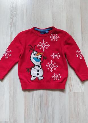 Дитяча новорічна кофта світшот светр реглан від rebel(primark)...