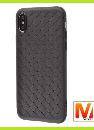 Чехол Weaving case iPhone XS Max Black