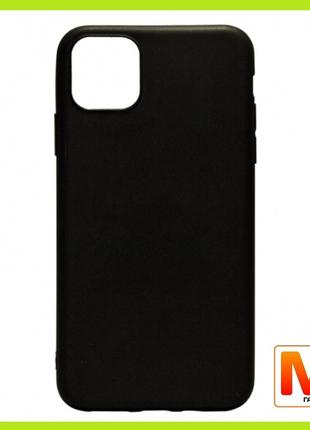 Чехол Silicone Case Graphite iPhone 11 Pro Max Black