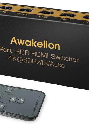 СТОК Переключатель HDMI Awakelion Premium