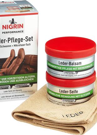 Nigrin Performance Leder-Pflege-Set_Набор по уходу за кожей