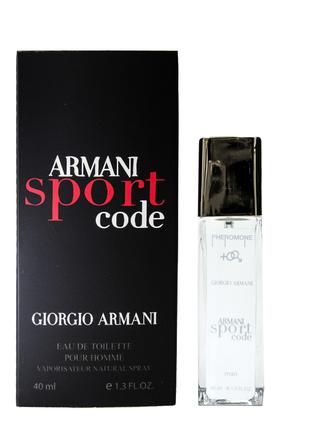 Pheromone Formula Giorgio Armani Armani Code Sport чоловічий 4...