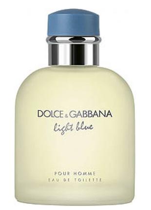 Туалетна вода Dolce&Gabbana; Light Blue Pour Homme чоловіча 12...