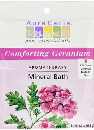 Aura Cacia, Минеральная ароматерапевтическая ванна, Comforting...