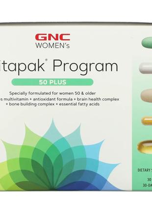 GNC, Vitapak, женская программа, для всего тела, 50 пакетиков ...