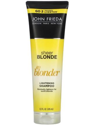 John Frieda, Осветляющий шампунь Sheer Blonde, Go Blonder, 245...