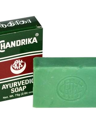 Chandrika Soap, Chandrika, аюрведическое мыло, 75 г (2,64 унци...