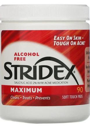 Stridex, Одношаговое средство салфетки от угрей и от черных то...
