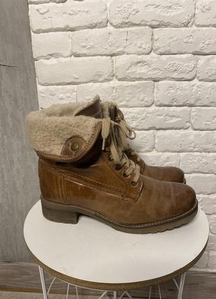 Черевики на шнурівці зимові , теплі черевики landrover 37р