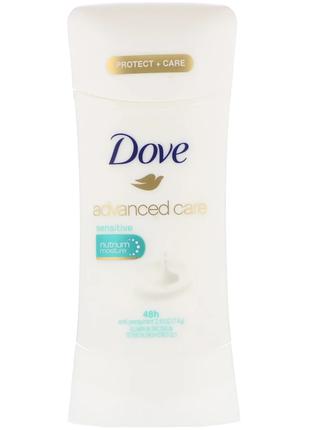 Dove, Advanced Care, дезодорант-антиперспирант, для чувствител...