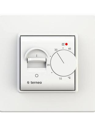 Механический терморегулятор Terneo МЕХ / белый / с выносным да...