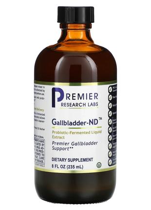 Premier Research Labs, Gallbladder-ND, Probiotic-Fermented Liq...