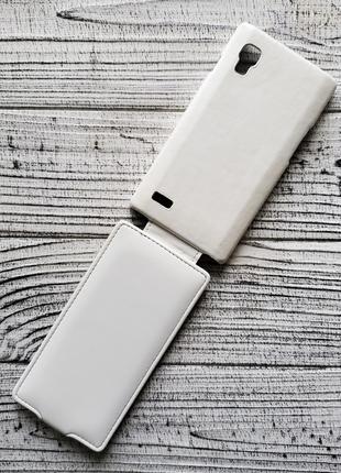 Книжка LG Optimus L9 P765 чохол фліп для телефону білий