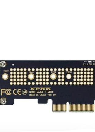 Плата розширення PCIe X4 в M2 SSD NVMe NGFF mSATA