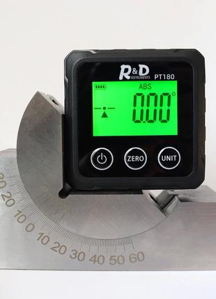 Высокоточный цифровой угломер, инклинометр R&D PT180
