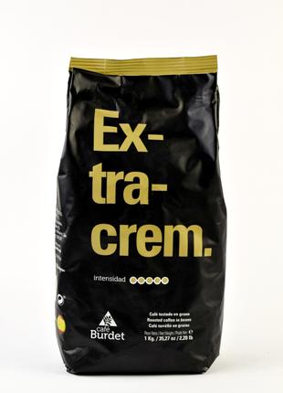 Кофе в зернах Burdet Extracrem 1кг. (Испания)