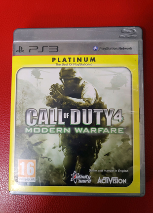 Игра диск Call of Duty 4 : Modern Warfare  для PS3