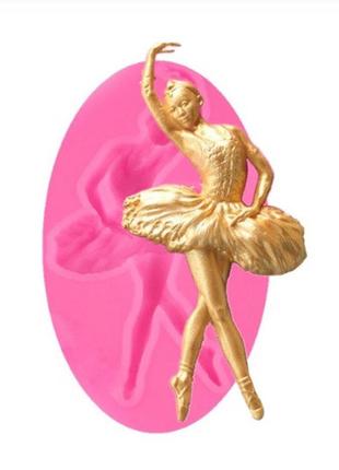 Молд силиконовый "Балерина" - размер молда 10*5,5см