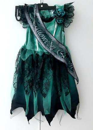 Платье george англия королева halloween темная фея на 3-4 года