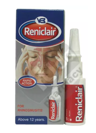 Reniclair Nasal Spray Травяной спрей для носа при синусите 15 мл