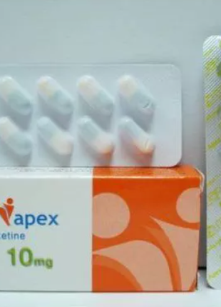 ATOMOX APEX 10 мг Atomoxetine 30 капс Єгипет