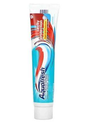 Aquafresh, Зубная паста с фтором тройной защиты, защита кариес...