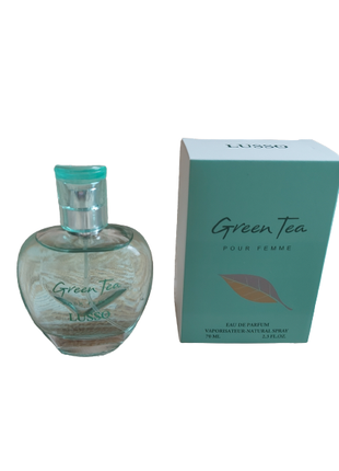Жіноча парфумерна вода LUSSO "Зелений чай" 70 мл