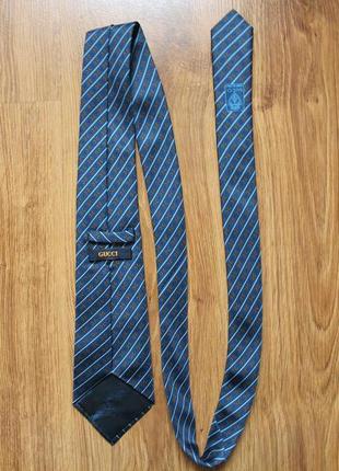 Винтажный дизайнерский галстук краватка шелк ручная работа люк...