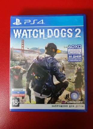 Игра диск Watch Dogs 2 для PS4 / PS5