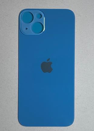 Задняя крышка для iPhone 13 Blue на замену синяя