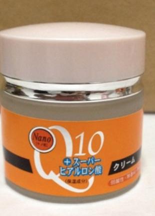 Крем для лица с Q10 и гиалуроновой кислотой HADA RIKI Nano 50 g
