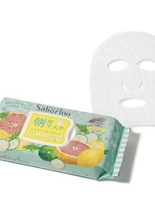 Утренняя тонизирующая экспресс маска Saborino Morning Facial Mask