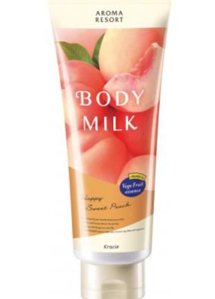 Японское молочко для тела с ароматом спелого персика Aroma Res...