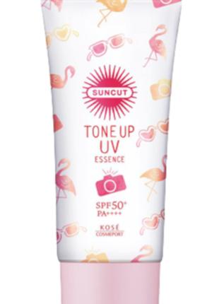 Солнцезащитный крем с SPF 50+/PA++++ SunCut Tone Up UV Essence...