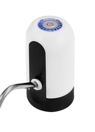 Електро помпа для бутильованої води Water Dispenser 4W біла ел...