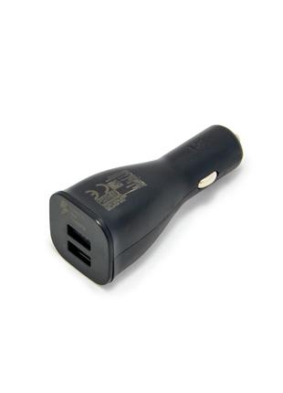 Зарядка від прикурювача 2 USB Fast charge AR61 15W, USB зарядк...