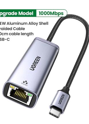 UGREEN USB C Ethernet USB-C to RJ45 Lan Adapter