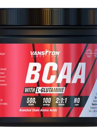 Амінокислота BCAA Vansiton BCAA, 500 грам