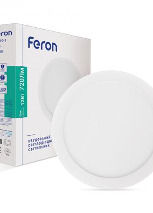 Світлодіодний світильник Feron AL510-1 12W коло вбудований