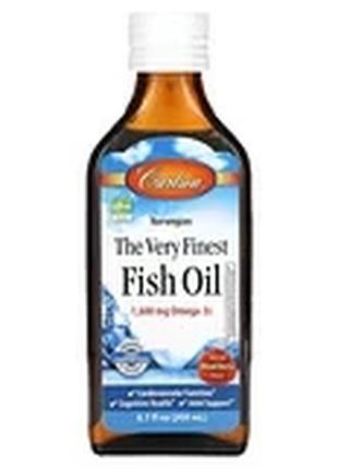 Carlson, Norwegian, The Very Finest Fish Oil, Natural Mixed Be...
