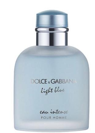 Dolce & gabbana light blue eau intense pour homme