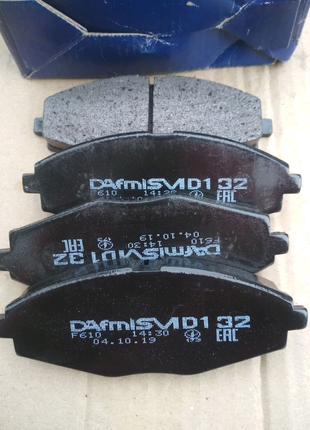 Тормозные колодки передние Dafmi D132SM для Daewoo Lanos Sens