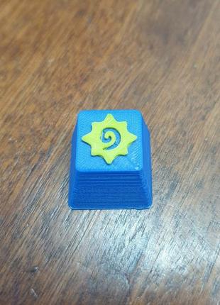 Hearthstone Cherry-MX keycap, кнопка для клавиатуры