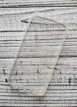 Чехол накладка Apple iPhone 4 / iPhone 4S прозрачный силиконовый