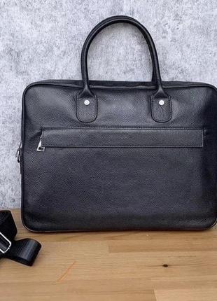 Мужской кожаный портфель/сумка для ноутбука/документов