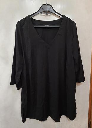 Женская блуза, черного цвета