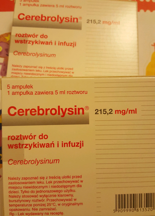 Cerebrolysin Церебролизин 10мл 5ампул