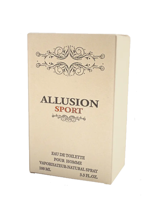 Man's туалетна вода для чоловіків  allusion sport 100 ml