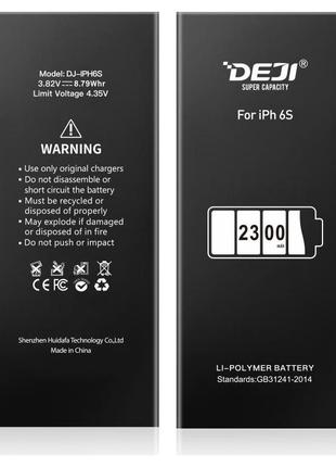 Усиленный аккумулятор Deji Apple iPhone 6S 2300 MAH