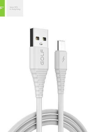 Кабель USB GOLF ZJW-01 Micro Usb White